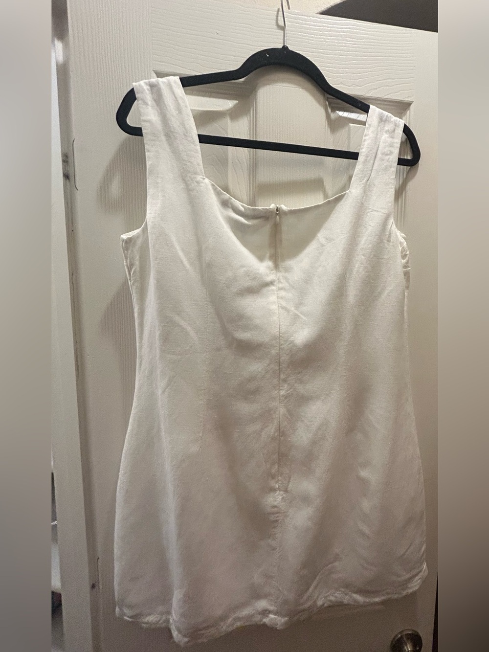French Connection White Mini Shift Dress - Picture 7 of 7